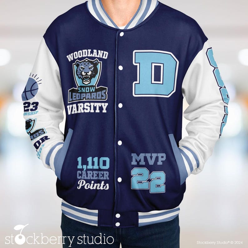Custom Varsity Letterman Men's Jacket Women's Bomber