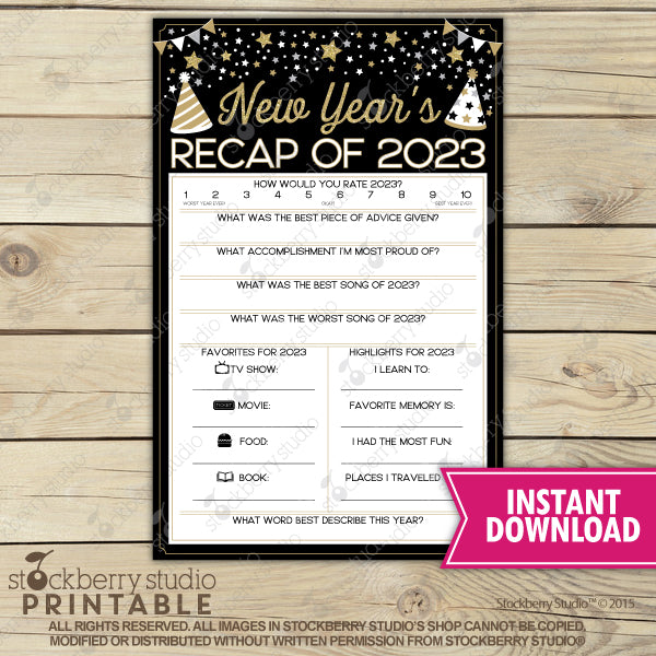 New Years Eve Party Games