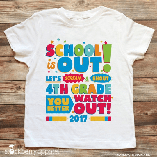 School is Out Shirt - Stockberry Studio