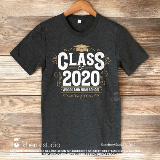 Class of 2020 Graduation Shirt - Stockberry Studio