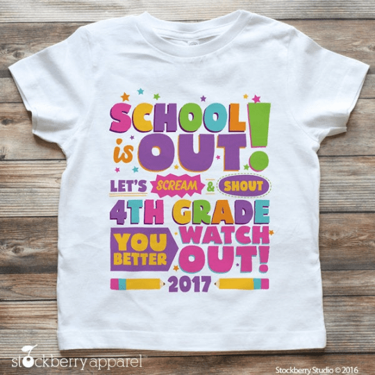 School is Out Shirt - Stockberry Studio