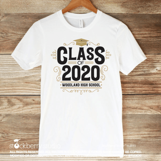 Class of 2020 Graduation Shirt - Stockberry Studio