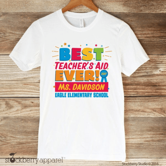 Best Teacher Ever Shirt - Stockberry Studio