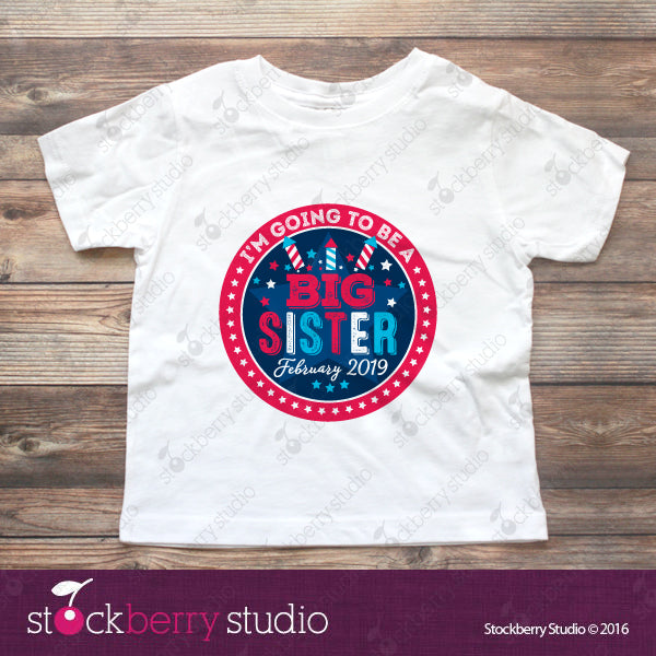 4th of July Pregnancy Announcement Shirt