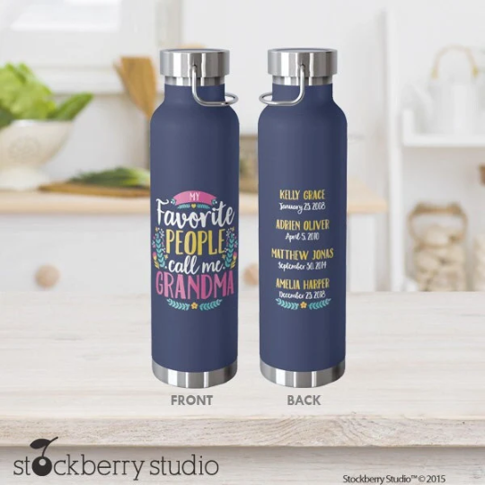 Grandma Vacuum Insulated Steel Water Bottle
