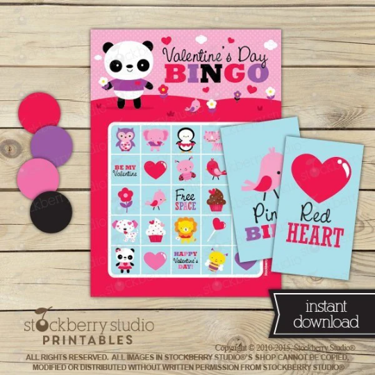 Valentine's Day Bingo Game