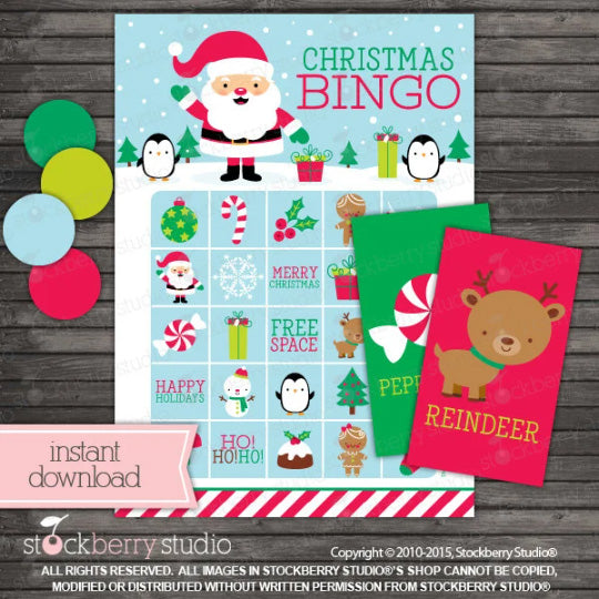 Christmas Bingo Game