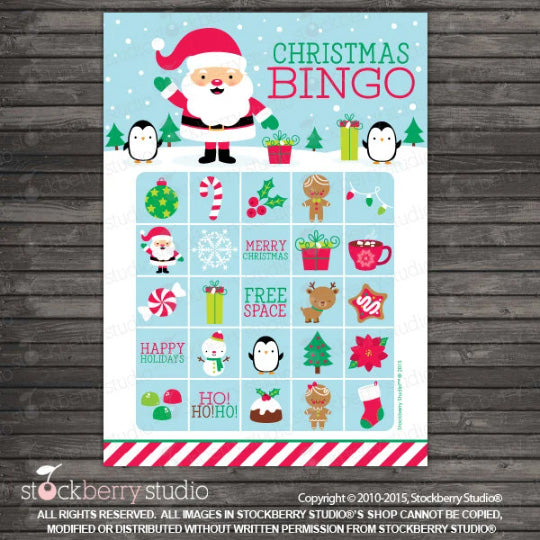 Christmas Bingo Game