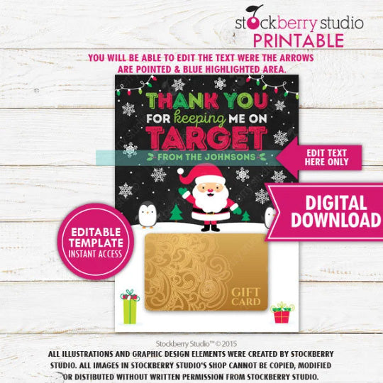 Christmas Gift Card Holder