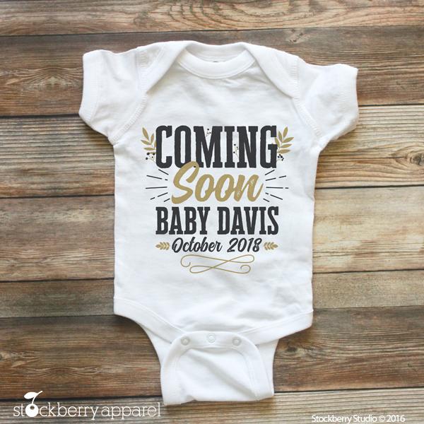 Coming Soon Pregnancy Announcement Pregnancy Reveal to Parents - Stockberry Studio