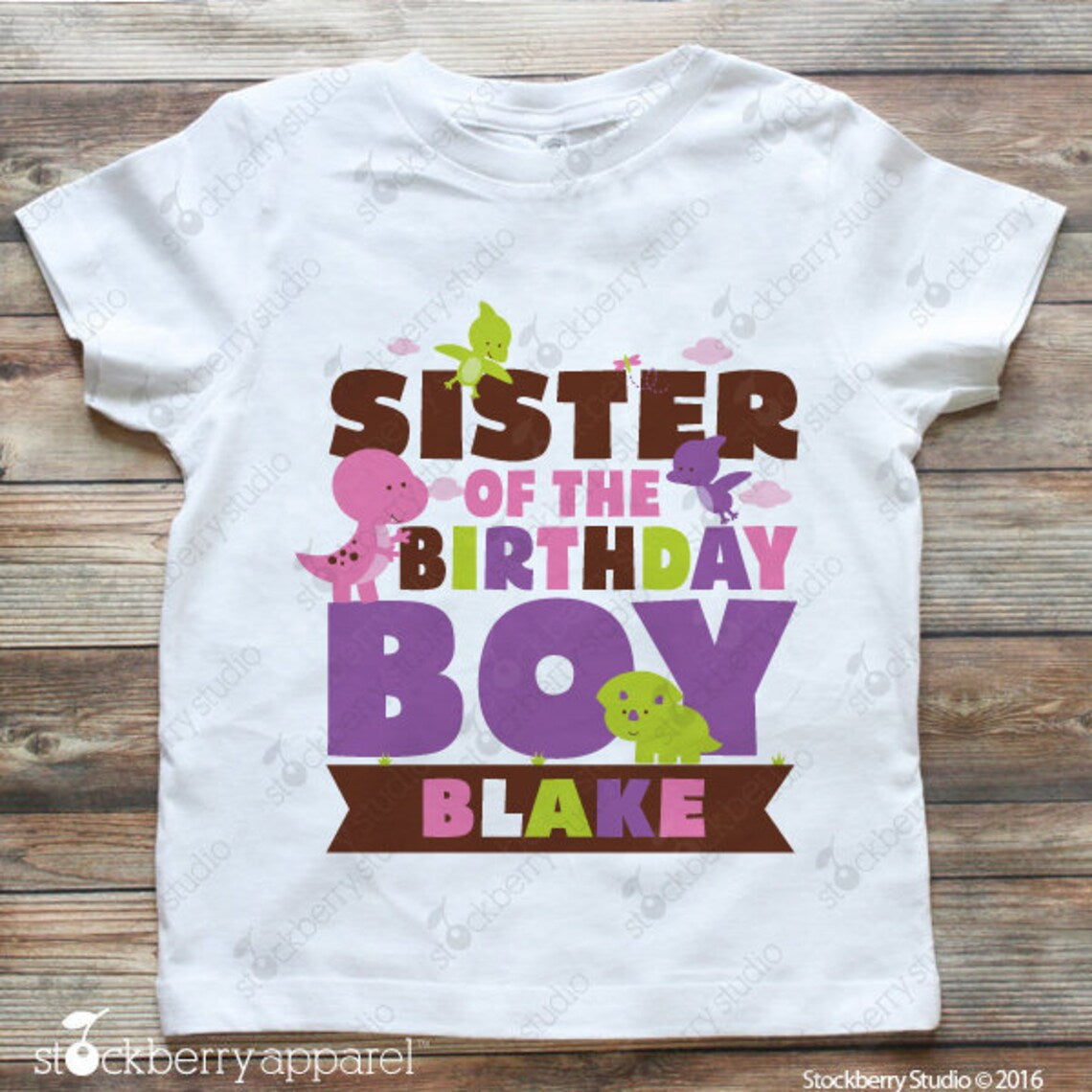Dinosaur Birthday Shirt