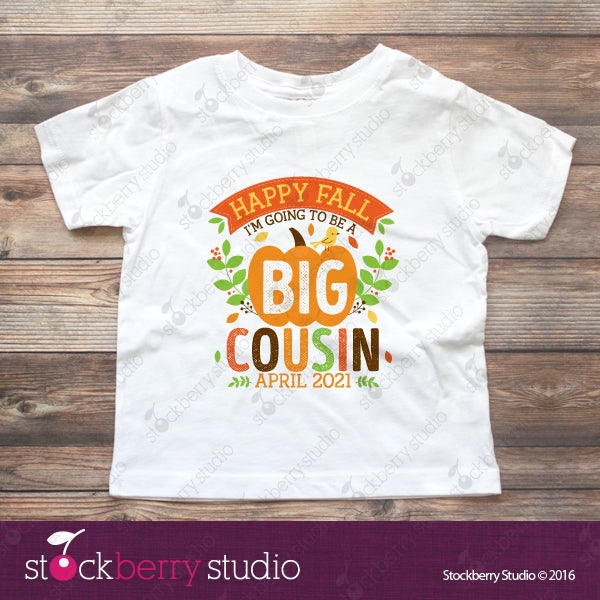 Fall Big Sister Pregnancy Announcement Shirt