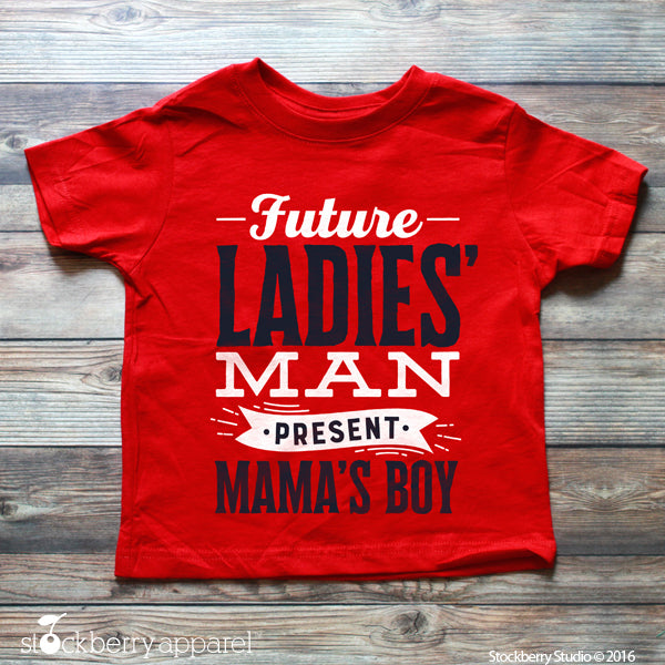 Future Ladies Man Shirt - Boys Valentine's Day Shirt - Stockberry Studio