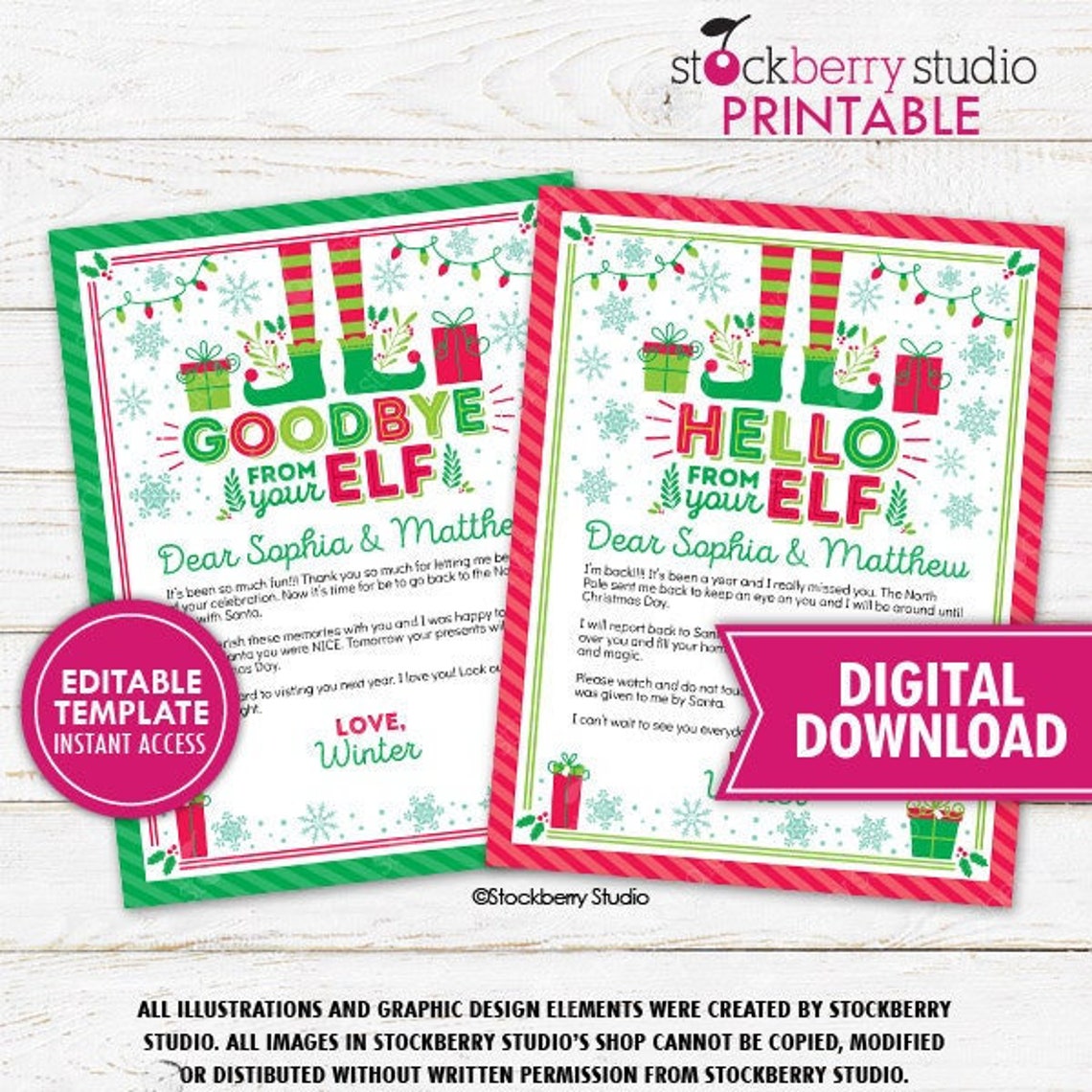 Christmas Elf Letter