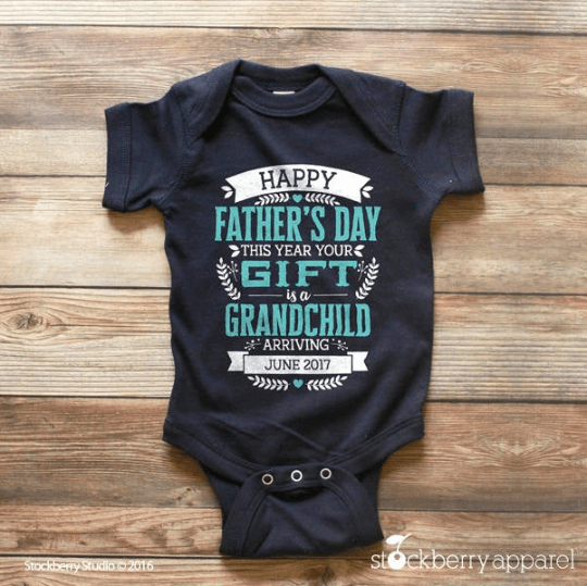 Father's Day Pregnancy Announcement Shirt - Stockberry Studio