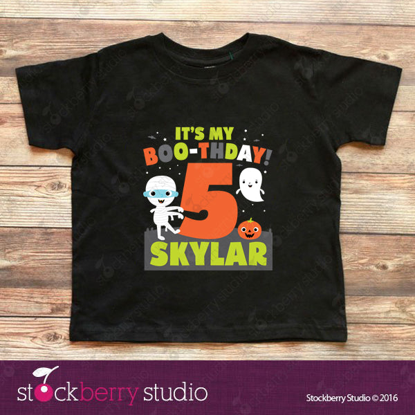 Halloween Birthday Shirt