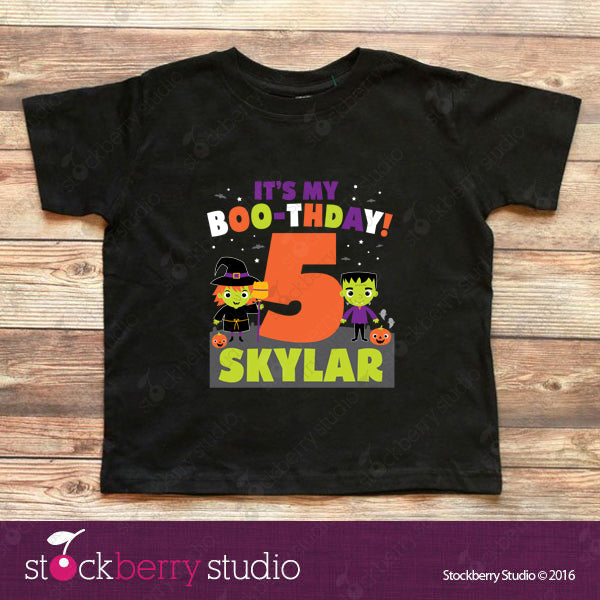 Halloween Birthday Shirt