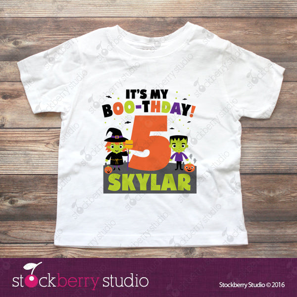 Halloween Birthday Shirt
