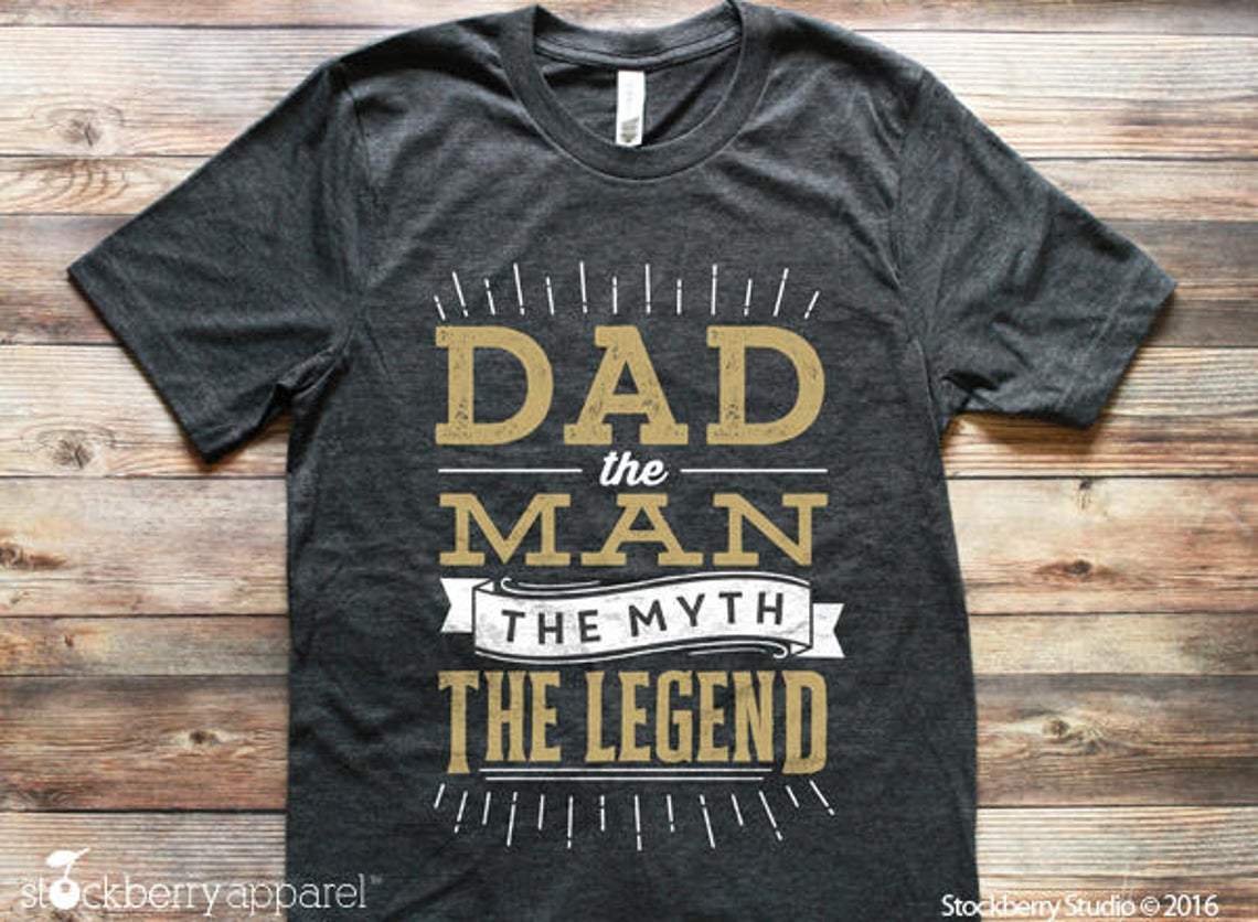 Fathers Day Gift - Papa The Man The Myth The Legend Shirt - Stockberry Studio