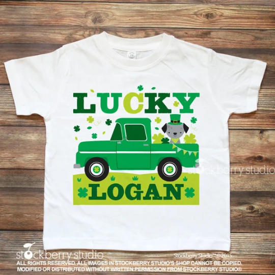 St Patricks Day Truck Shirt