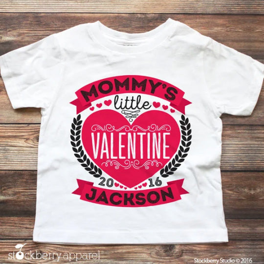 Valentine Day Shirt - Daddy's Little Valentine