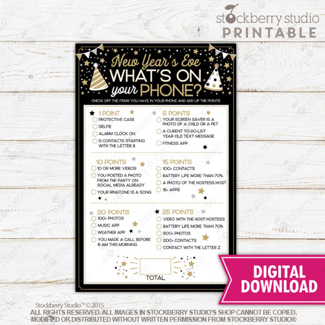 New Years Eve Party Games