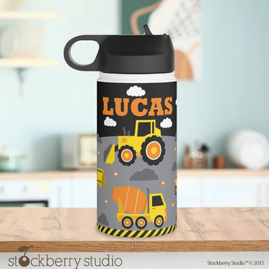 Construction Water Bottle