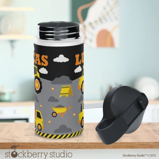 Construction Water Bottle