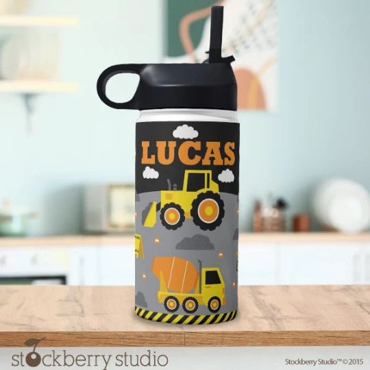 Construction Water Bottle