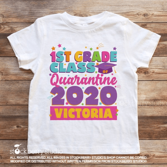 Kindergarten Graduation Quarantine Shirt - Stockberry Studio