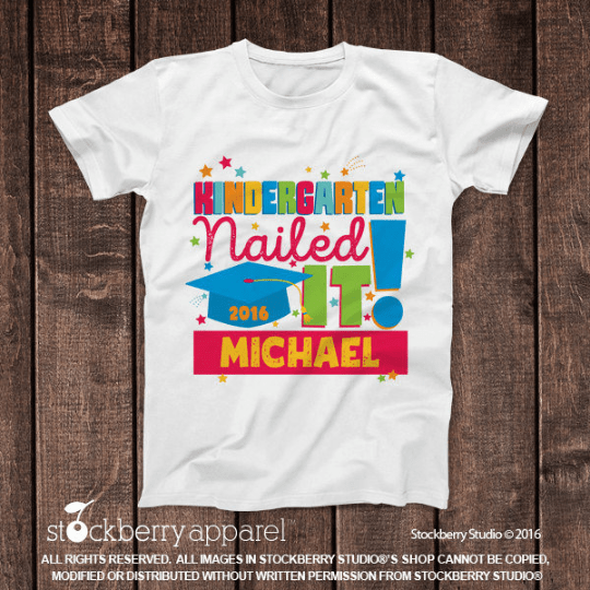 Preschool Graduation Shirt - Stockberry Studio