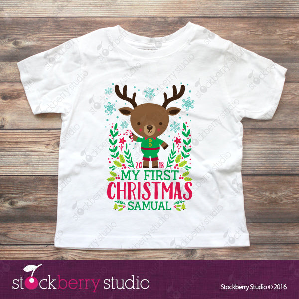 My First Christmas Bodysuit