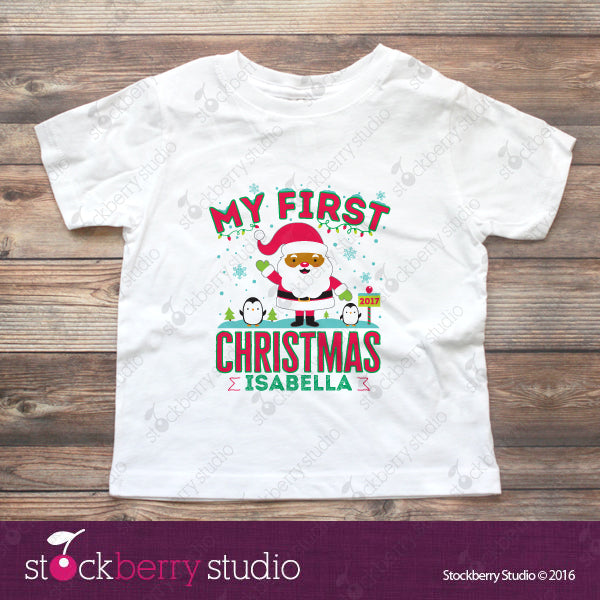 My First Christmas Bodysuit
