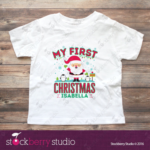 My First Christmas Bodysuit