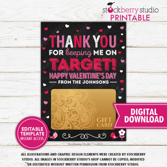 Valentine Gift Card Holder