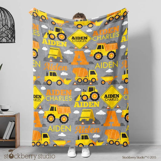 Construction Personalized Blanket