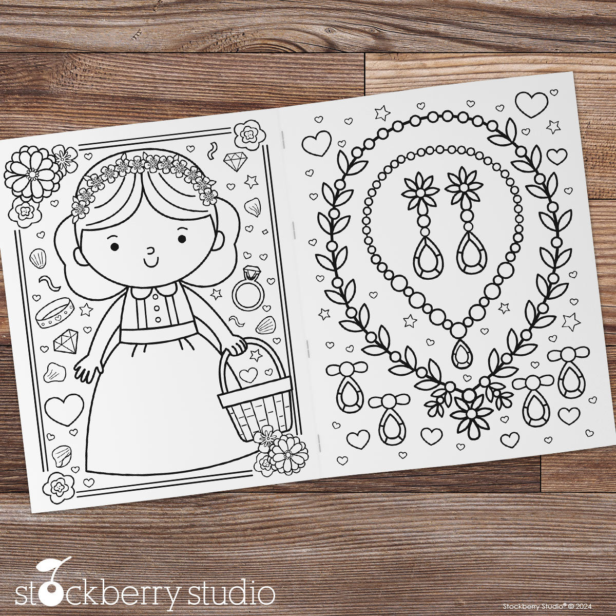 Personalized Flower Girl Coloring & Activity Book – "Will You Be My Flower Girl?" Keepsake with Custom Name