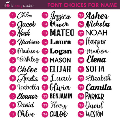 Pet Food Mat Personalized Name