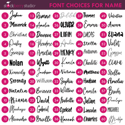 Name Wrapping Paper Personalized Kids Birthday Gift for Boys & Girls