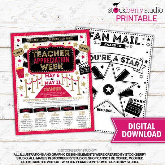 Hollywood Movie Teacher Appreciation Week & Fan Mail