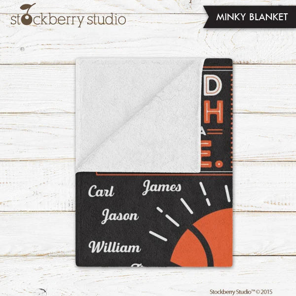 Unicorn Blanket Name Personalized