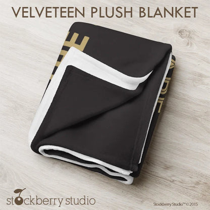 Unicorn Blanket Name Personalized