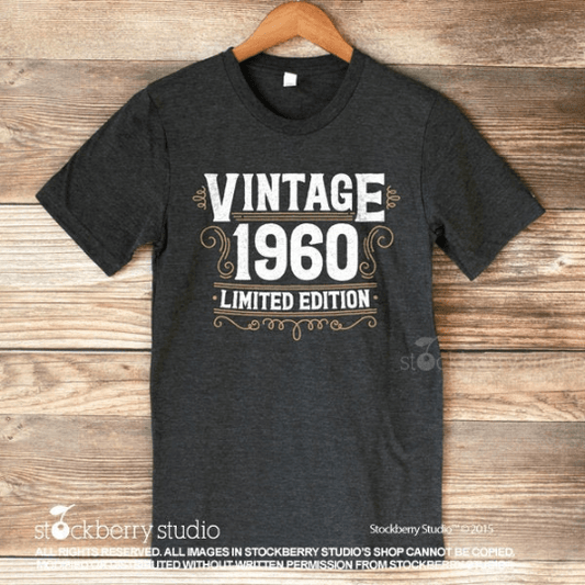 Vintage 50th Birthday Shirt - Stockberry Studio