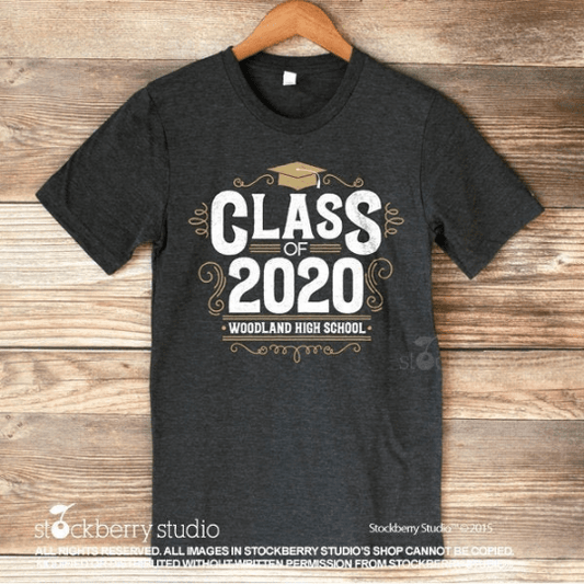 Class of 2020 Graduation Shirt - Stockberry Studio