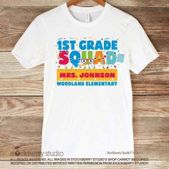 Teacher Squad Shirt - Teacher Team Shirt - Stockberry Studio