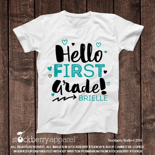 Back to School Shirt - Stockberry Studio