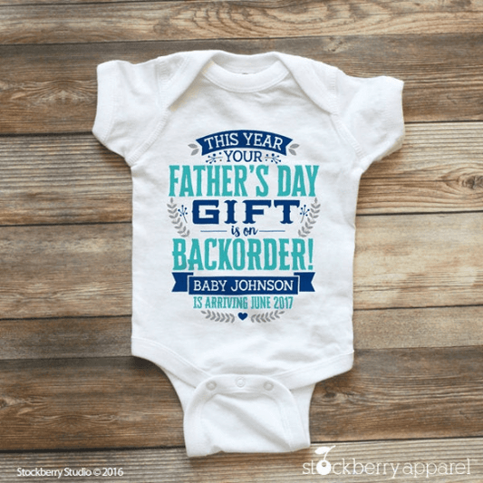 Father's Day Pregnancy Announcement Shirt - Stockberry Studio