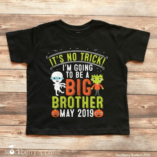 Halloween Pregnancy Announcement Shirt - Stockberry Studio