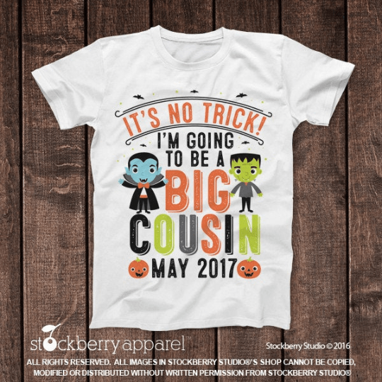 Halloween Pregnancy Announcement Shirt - Stockberry Studio