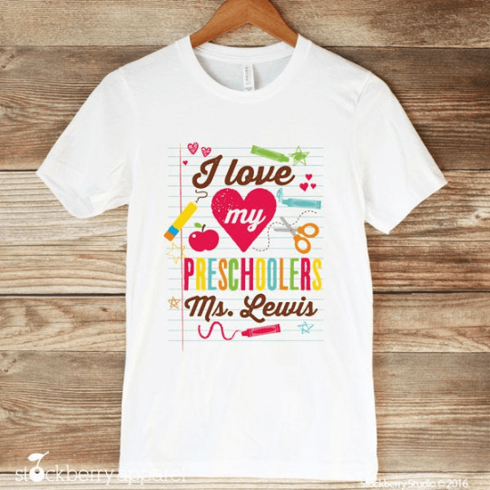 Preschool Teacher Shirt - Stockberry Studio